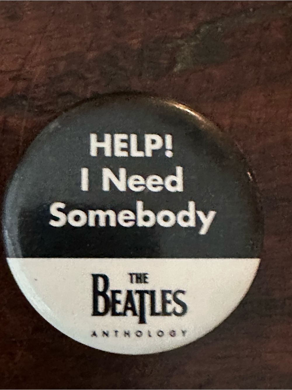The Beatles Anthology 'HELP! I Need Somebody' Pin